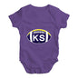 KA Kansas State Football Baby Unisex Baby Grow Bodysuit