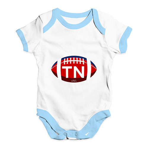 TN Tennessee State Football Baby Unisex Baby Grow Bodysuit