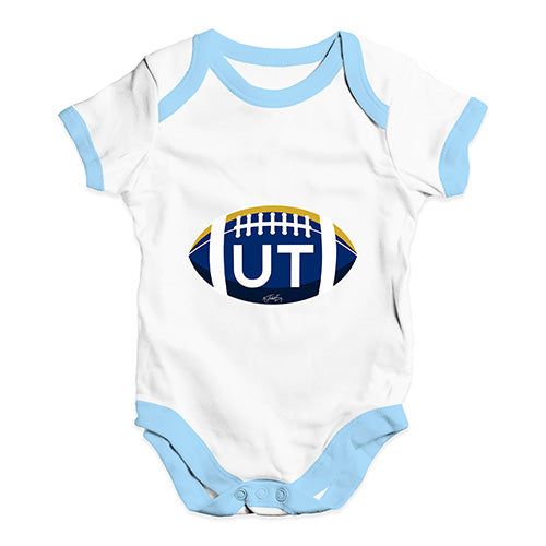 UT Utah State Football Baby Unisex Baby Grow Bodysuit