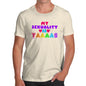Mens T-Shirt Funny Geek Nerd Hilarious Joke My Sexuality Is Yaaaas Men's T-Shirt X-Large Natural