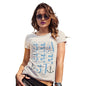 Novelty Tshirts Women Sea, See, Si Women's T-Shirt Large Natural