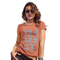 Funny Shirts For Women Sea, See, Si Women's T-Shirt Large Orange