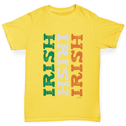 Irish Irish Irish Flag Girl's T-Shirt