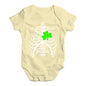 Irish X-Ray Shamrock Heart Baby Unisex Baby Grow Bodysuit