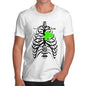 X-ray Irish Shamrock heart Men's T-Shirt