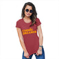 Funny T Shirts Cosmic Dreamer Women's T-Shirt Large Red
