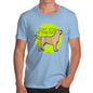 Funny T-Shirts For Guys Don't Stop Retrievin' Men's T-Shirt Medium Sky Blue