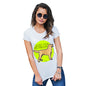 Novelty Tshirts Women Don't Stop Retrievin' Women's T-Shirt Large White