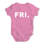 FRI Friday Baby Unisex Baby Grow Bodysuit