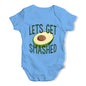 Let's Get Smashed Avocado Baby Unisex Baby Grow Bodysuit