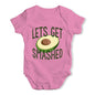 Let's Get Smashed Avocado Baby Unisex Baby Grow Bodysuit