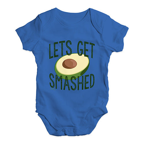 Let's Get Smashed Avocado Baby Unisex Baby Grow Bodysuit