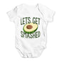 Let's Get Smashed Avocado Baby Unisex Baby Grow Bodysuit