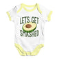 Let's Get Smashed Avocado Baby Unisex Baby Grow Bodysuit