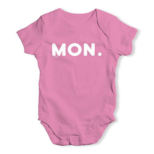 MON Monday Baby Unisex Baby Grow Bodysuit