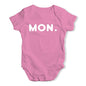 MON Monday Baby Unisex Baby Grow Bodysuit