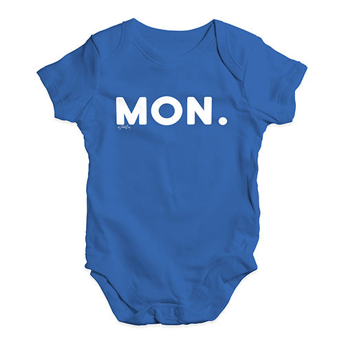 MON Monday Baby Unisex Baby Grow Bodysuit