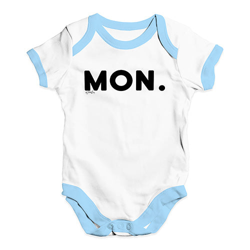 MON Monday Baby Unisex Baby Grow Bodysuit