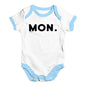 MON Monday Baby Unisex Baby Grow Bodysuit