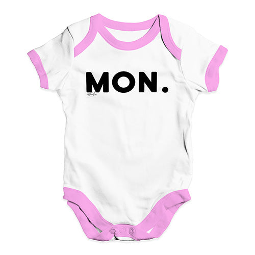 MON Monday Baby Unisex Baby Grow Bodysuit