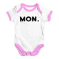 MON Monday Baby Unisex Baby Grow Bodysuit