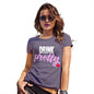 Funny T Shirts For Women Drink Pretty Women's T-Shirt Small Plum