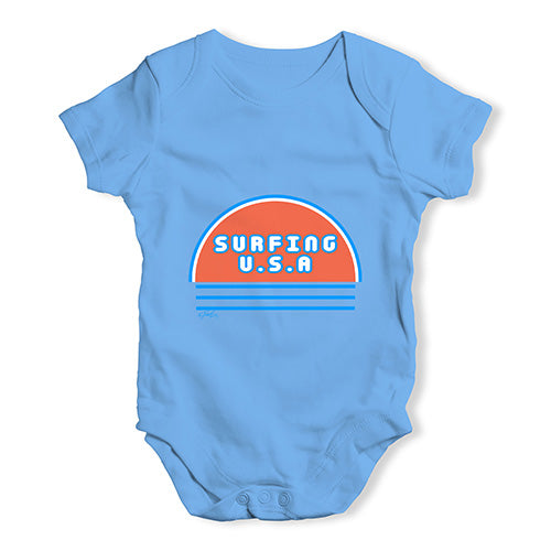 Surfing USA Baby Unisex Baby Grow Bodysuit