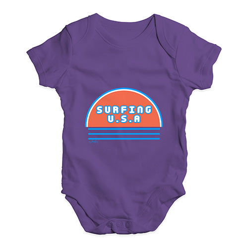 Surfing USA Baby Unisex Baby Grow Bodysuit
