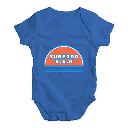 Surfing USA Baby Unisex Baby Grow Bodysuit