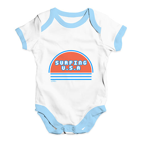 Surfing USA Baby Unisex Baby Grow Bodysuit