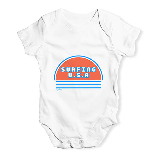 Surfing USA Baby Unisex Baby Grow Bodysuit
