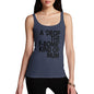 Novelty Tank Top Women Drop The F-Bomb Mum Women's Tank Top Medium Navy