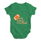 Faith Family Football Baby Unisex Baby Grow Bodysuit