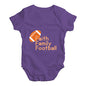 Faith Family Football Baby Unisex Baby Grow Bodysuit