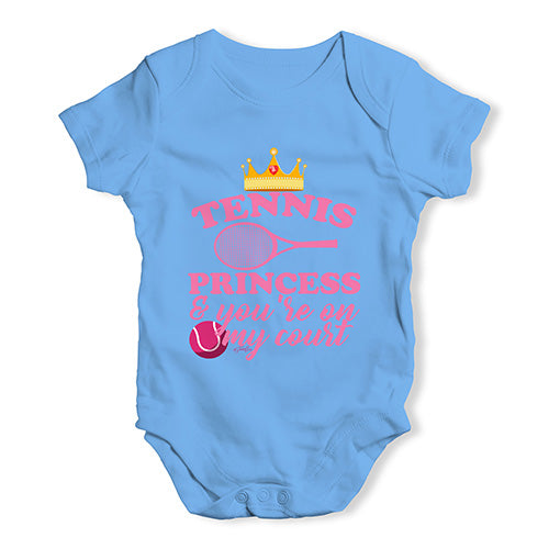 Tennis Princess Baby Unisex Baby Grow Bodysuit