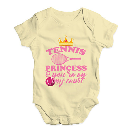Tennis Princess Baby Unisex Baby Grow Bodysuit