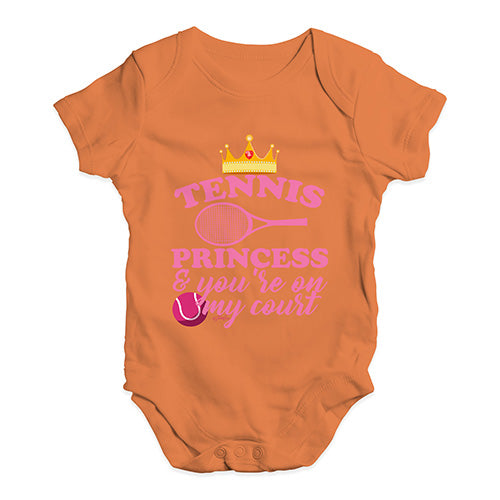 Tennis Princess Baby Unisex Baby Grow Bodysuit