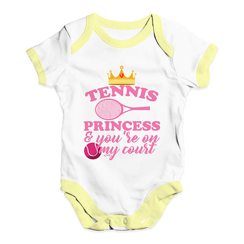 Tennis Princess Baby Unisex Baby Grow Bodysuit