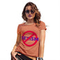 Funny Tee Shirts For Women No Sexism Women's T-Shirt X-Large Orange