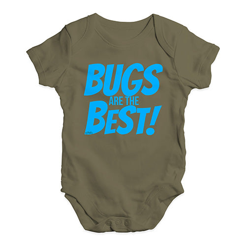 Bugs Are The Best! Baby Unisex Baby Grow Bodysuit