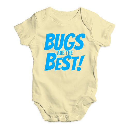 Bugs Are The Best! Baby Unisex Baby Grow Bodysuit