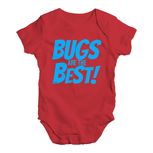Bugs Are The Best! Baby Unisex Baby Grow Bodysuit