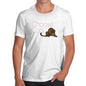 Funny T-Shirts For Guys Choose Cats Men's T-Shirt Large White