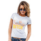 Womens T-Shirt Funny Geek Nerd Hilarious Joke Salty B-tch Women's T-Shirt X-Large White