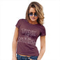 Funny Tshirts For Women Thnx Fr Nthng Thanks For Nothing Women's T-Shirt Small Burgundy
