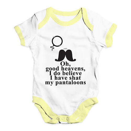 Good Heavens I Have Shat My Pantaloons Baby Unisex Baby Grow Bodysuit