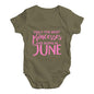 The Best Princesses Are Born In June Baby Unisex Baby Grow Bodysuit
