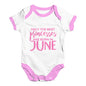 The Best Princesses Are Born In June Baby Unisex Baby Grow Bodysuit