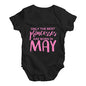 The Best Princesses Are Born In May Baby Unisex Baby Grow Bodysuit