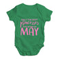 The Best Princesses Are Born In May Baby Unisex Baby Grow Bodysuit
